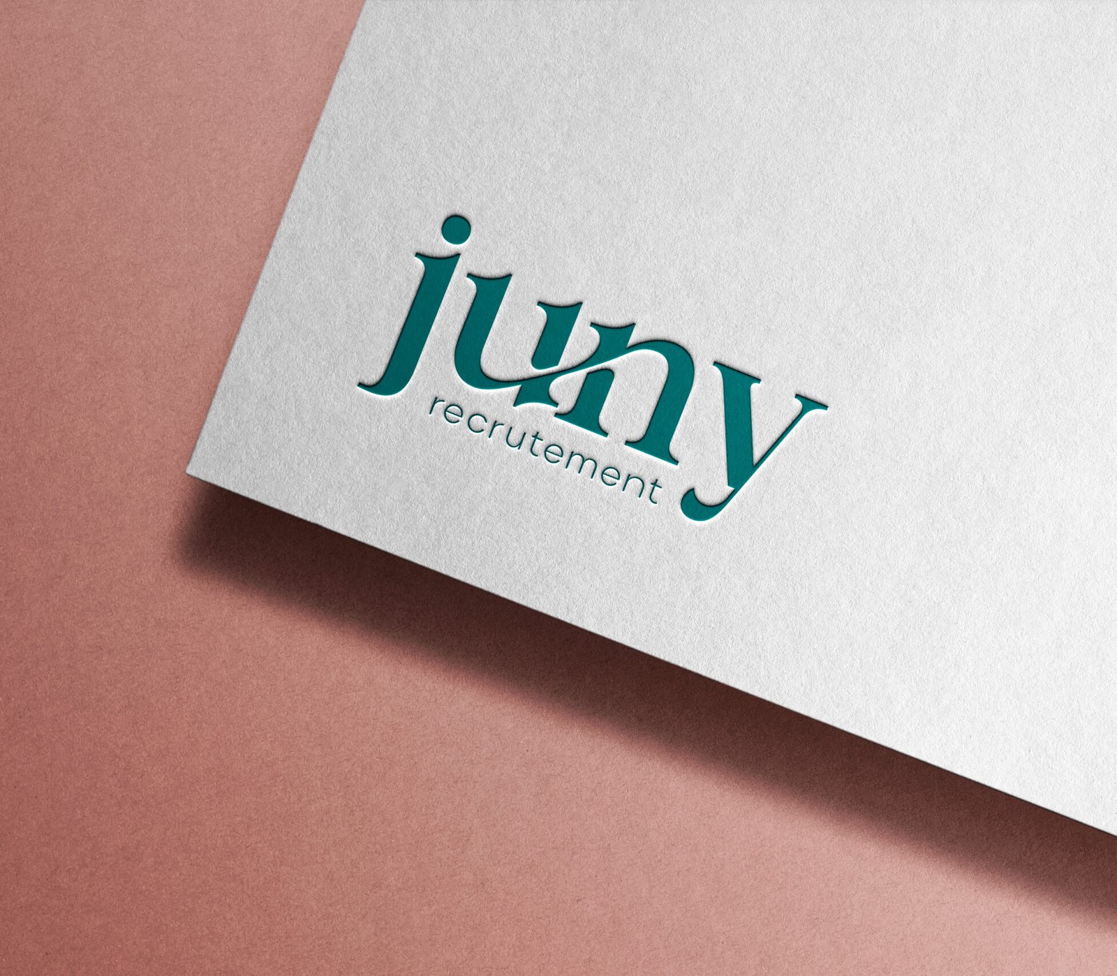 logo vert sur papier, par studio soeurette