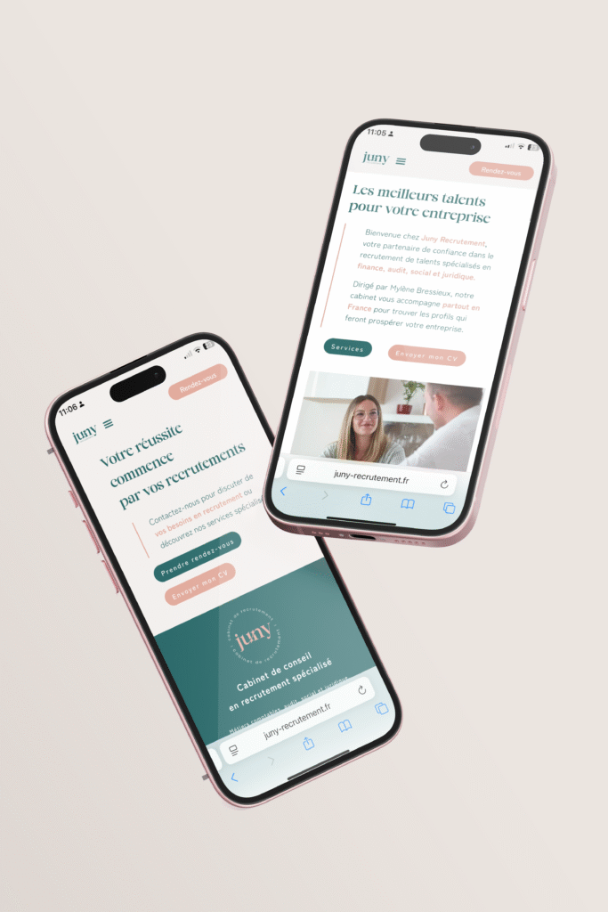 site web juny recrutement studio soeurette