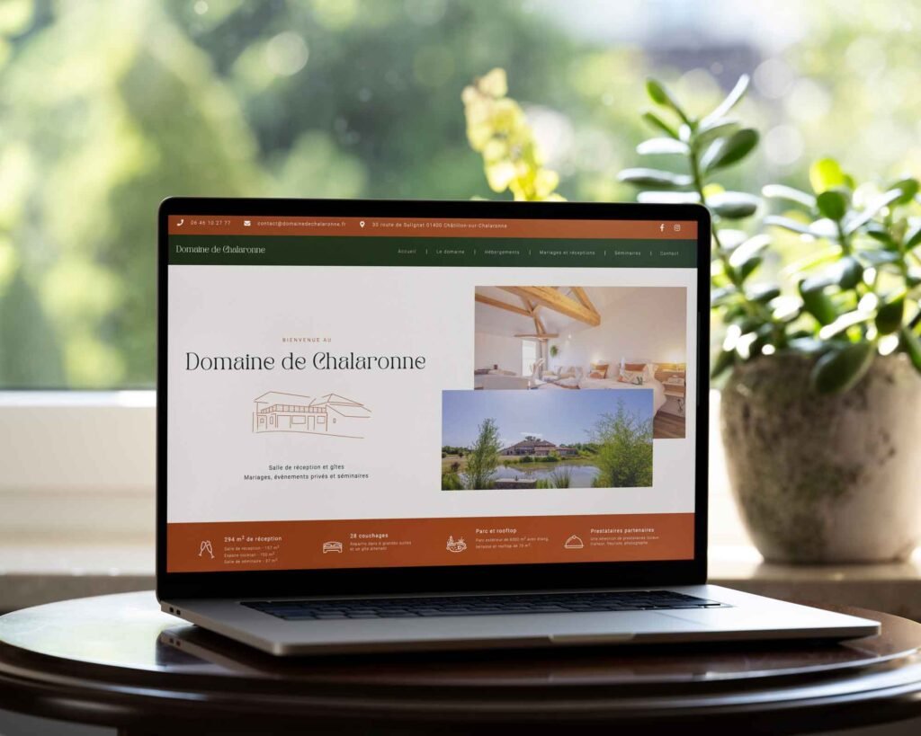 Site web du domaine de chalaronne
